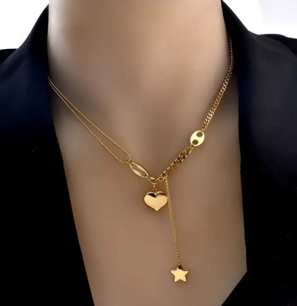 Collar  cola de estrellas